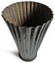 Consigned Bronze Fluted Planter