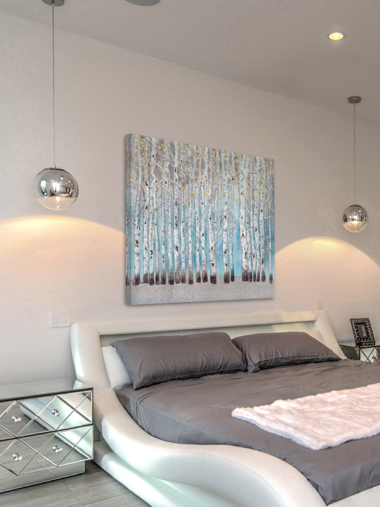 "Into the Forest I" Painting Print on Wrapped Canvas, 48"x48"