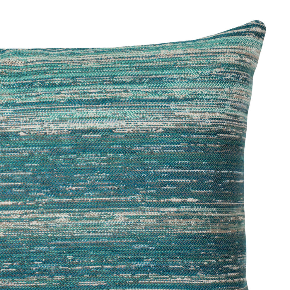 Texture Lagoon Lumbar Indoor/Outdoor Performance Pillow, 12"x20"