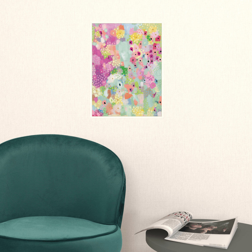 Mind in Repose I White Framed Print Wall Art