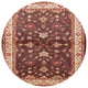 Ahgly Company Indoor Round Mid-Century Modern Area Rugs, 5' Round