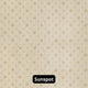 Dot Design 3/8" Thick Indoor Area Rug Carpet, Sunspot, 8x8