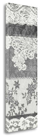 "Vintage Lace Panel I" By Wild Apple Portfolio, Giclee on Gallery Wrap Canvas