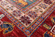 5' 0" X 6' 9" Antiqued Pazyryk Historical Design Hand-Knotted Rug Q10173