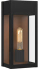 Quoizel MAE8406MBK One Light Outdoor Wall Mount, Matte Black Finish