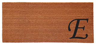 Urban Chic Monogram Doormat 2'x4', Letter E