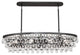 Bling Chandelier, Deep Patina Bronze