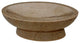 Vinca Collection Oval Soap Dish, Pinkish Beige