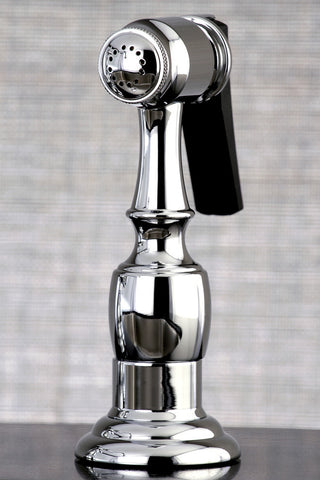 Kingston Brass Centerset Kitchen Faucet, Polished Chrome