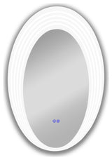 CHLOE Lighting SPECULO Back Lit LED Mirror 6000K, Daylight White, 24"