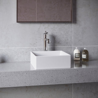Karran 1-Handle 1-Hole Vessel Faucet With Pop-up Drain, Chrome