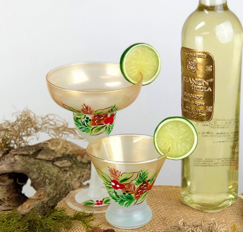 Woodland Pine Margarita, Set of 2