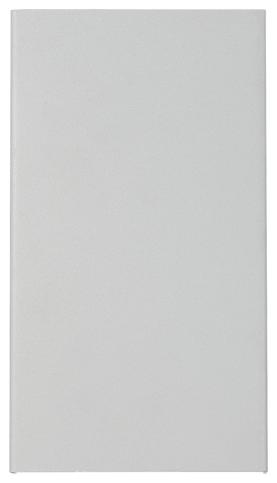 Amora Bi-Directional Tall Outdoor LED Wall Mount, Satin