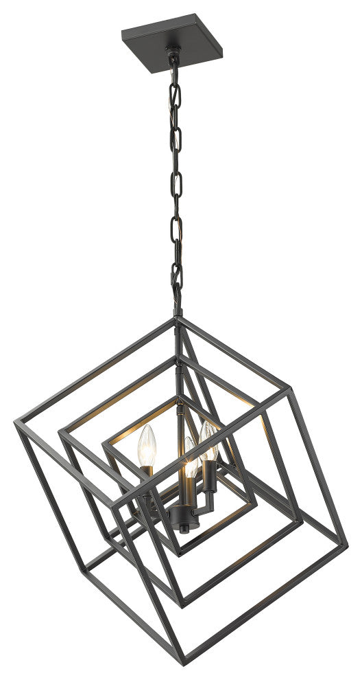 Zlite 457-3MB 3-Light Chandelier, Other