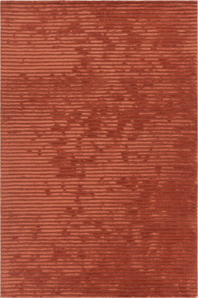 Angelo Contemporary Area Rug, Orange, 7'9"x10'6"