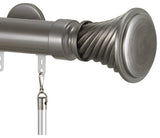 Deco Trav 2 With Elfin Finial, Antique Silver, 84