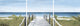 Sweeping Ocean View Triptych, Set of 3, 32x32 Panels