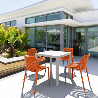 Compamia Air Dining Side Chair, Set of 2, Orange