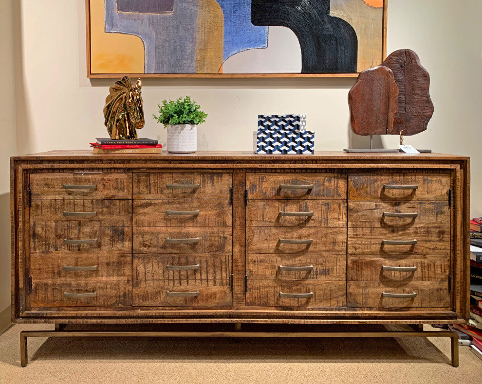 Goldbust 4 Door Sideboard