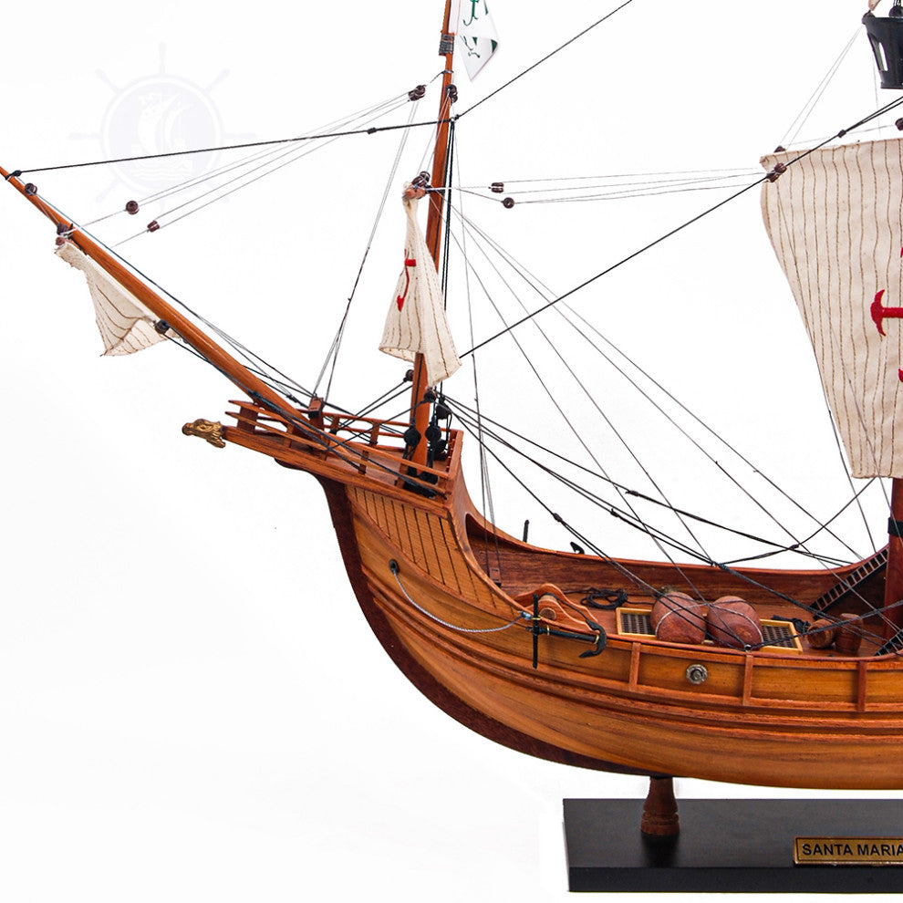 Santa Maria Museum-quality Fully Assembled Wooden Model Ship