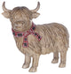 Highland Cow Winter Figurine, Set of 2