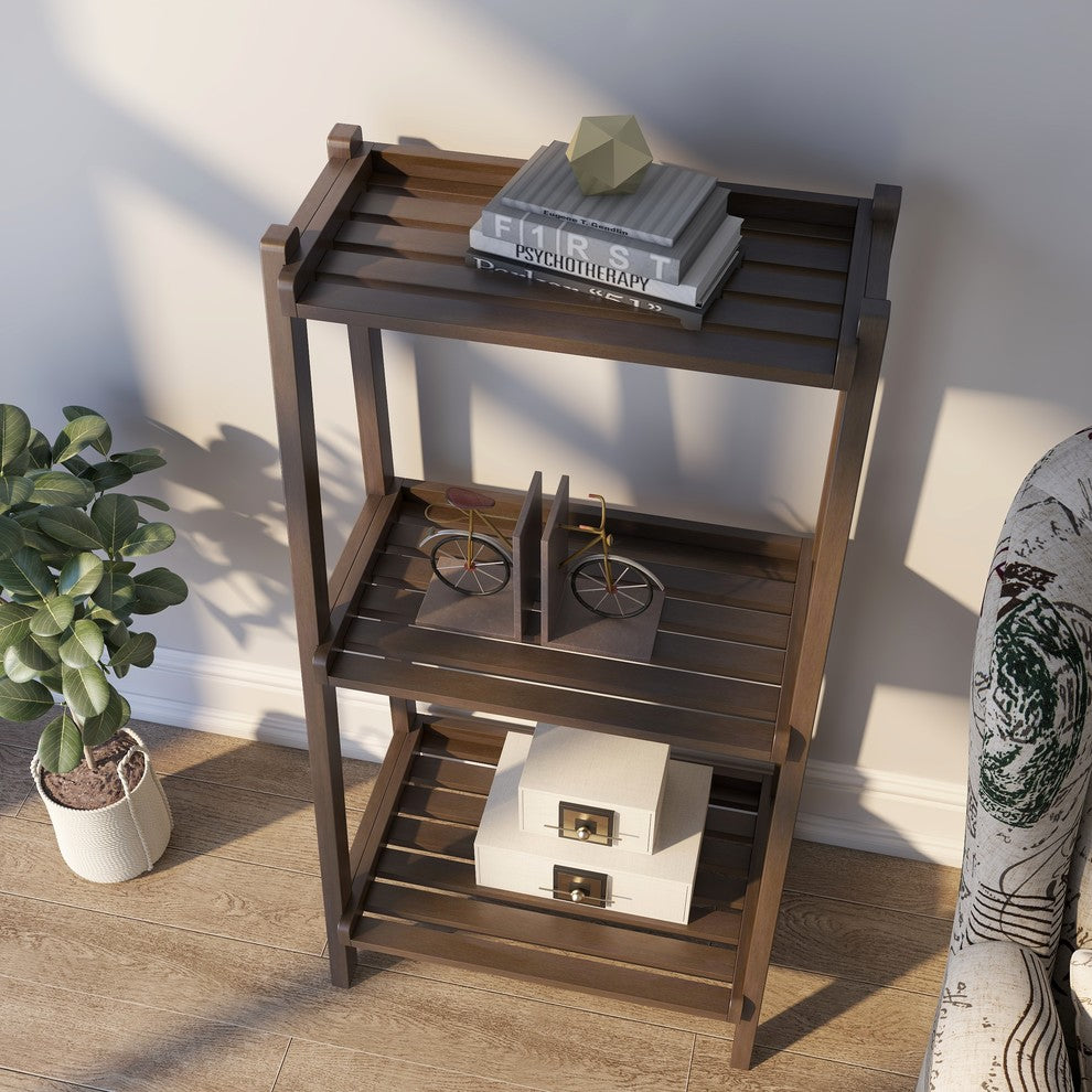 Dunnsville 3-Tier Ladder Shelf, Espresso