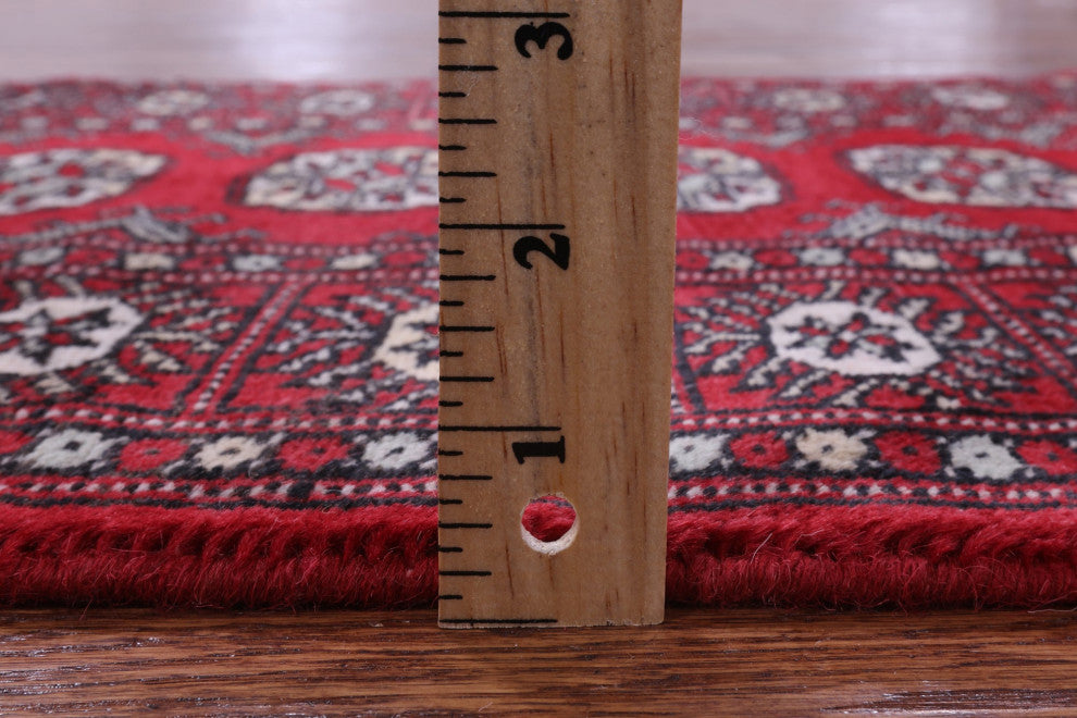 2' 0" X 3' 0" Silky Bokhara Hand Knotted Rug - Q13859