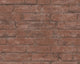Textured Wallpaper Brick Rustic Cottage, 377472, Brown Red, Sample