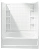 Sterling  Ensemble 72"x36"x60" Vikrell Tub/Shower