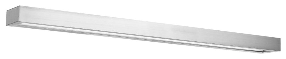 Open Bar 1 Light Bathroom Vanity Light, 3000K, 37", Brushed Nickel
