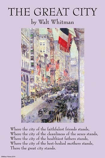 The Great City - Framed Paper Poster 20" x 30"