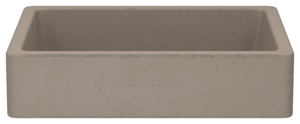 Nipomo NativeStone Bathroom Sink, Earth