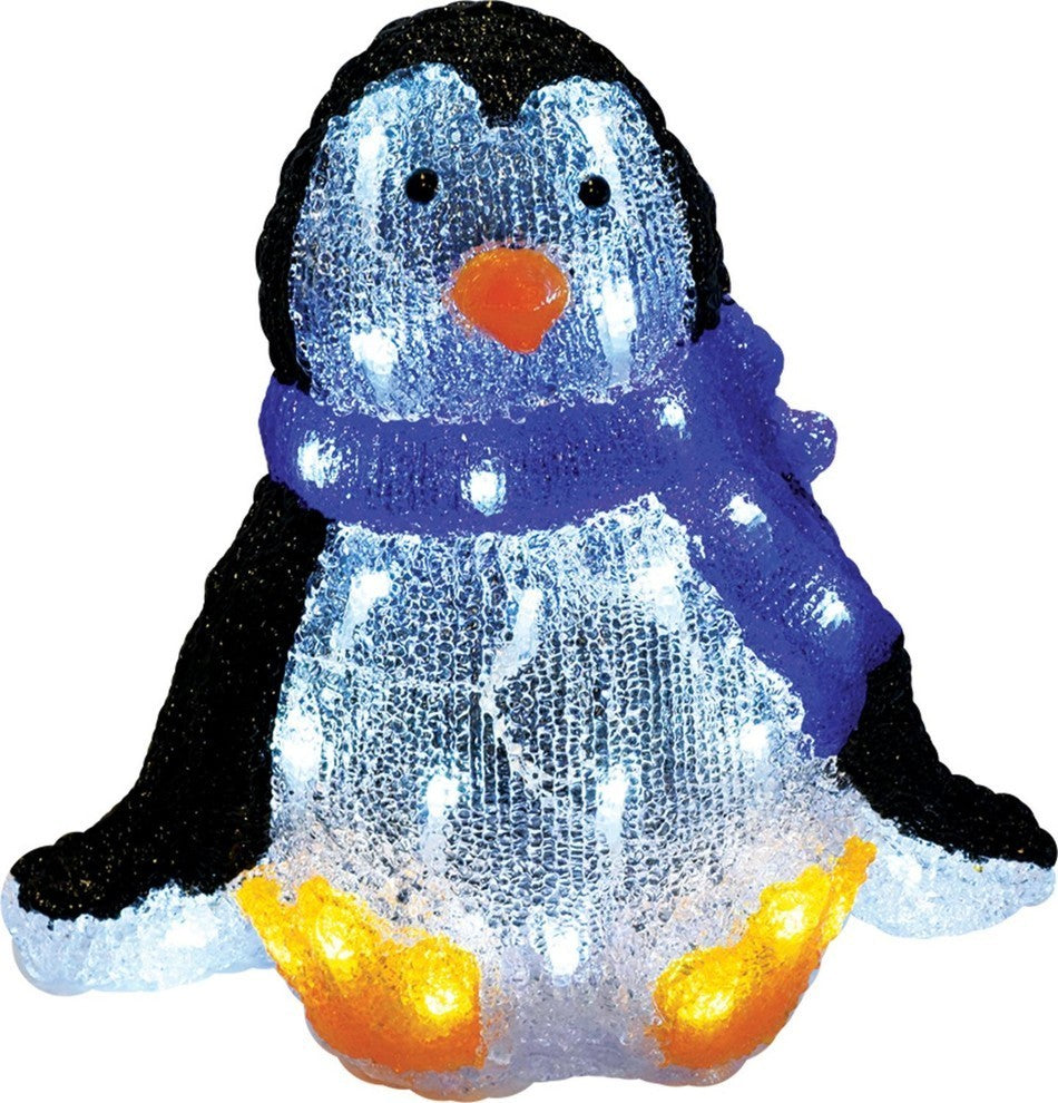 11.5" Commercial Acrylic Baby Penguin Christmas Decoration
