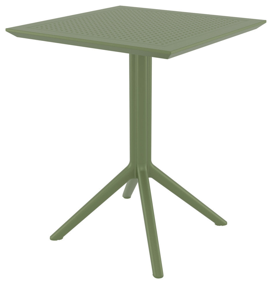 Marie Bistro Set 3-Piece Olive Green