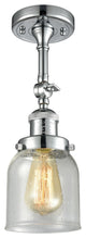 Innovations Lighting 201F-Pc-G54-Led 1 Light Dimmable Led Semi-Flush Mount