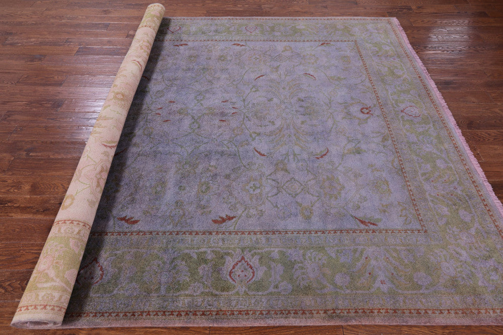 Hand Knotted Overdyed Full Pile Rug 8' 4" X 10' 6" - WR1566