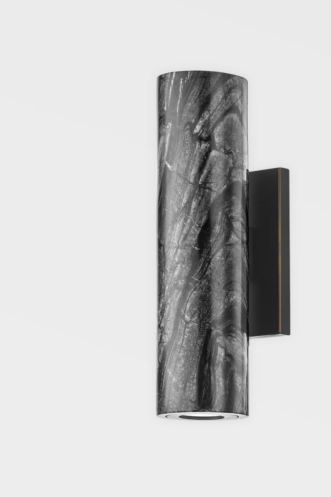 Predock 2-Light Wall Sconce Black Brass