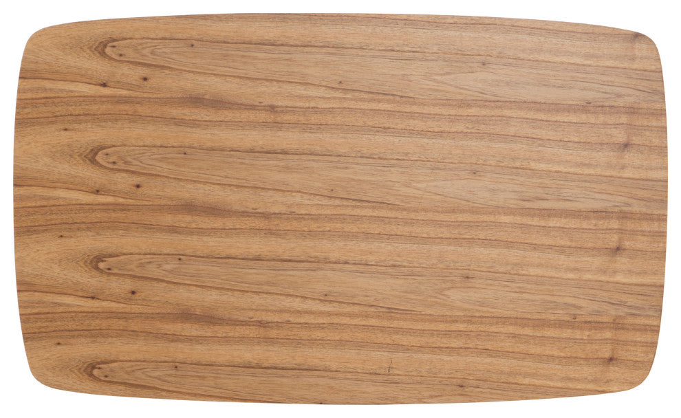 GDF Studio Cilo Mid Century Design Wood Finished Coffee Table, Natural