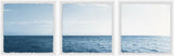 Panoramic Sea Horizon Triptych, 3-Piece Set, 18x18 Panels