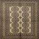 Ahgly Company Indoor Square Traditional Area Rugs, 8' Square