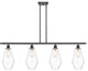 Innovations 516-4I-BK-G652-7-LED 4-Light Island Light, Matte Black