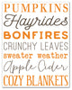 Best of Fall 11x14 Canvas Wall Art