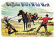 Buffalo Bill: Saddling a Bucker - Gallery Wrapped Canvas Art 28" x 42"