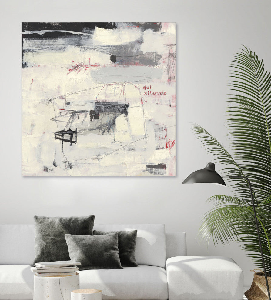 Structures From Silence - 54 x 54 by Brent Foreman