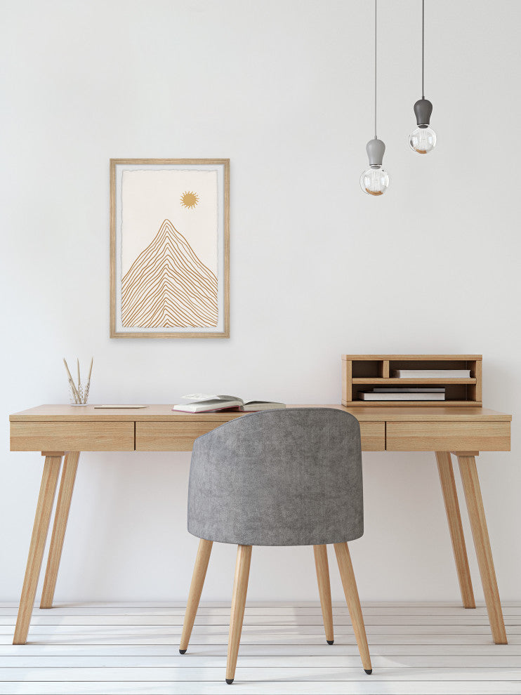 "Majestic Mountain" Framed Painting Print, 16x24