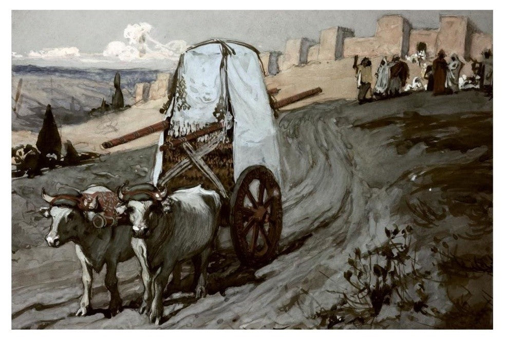 "Ark Sent Away" Digital Paper Print by James Tissot, 32"x22"
