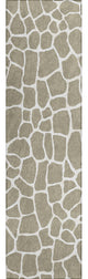 Indoor/Outdoor Mali ML4 Stone Machine Washable 2'3" x 10' Runner Rug