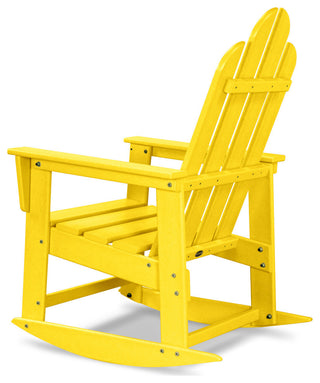 Polywood Long Island Rocking Chair, Lemon