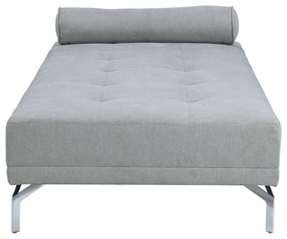 Velvet Sofa With Button Tufted, Gray