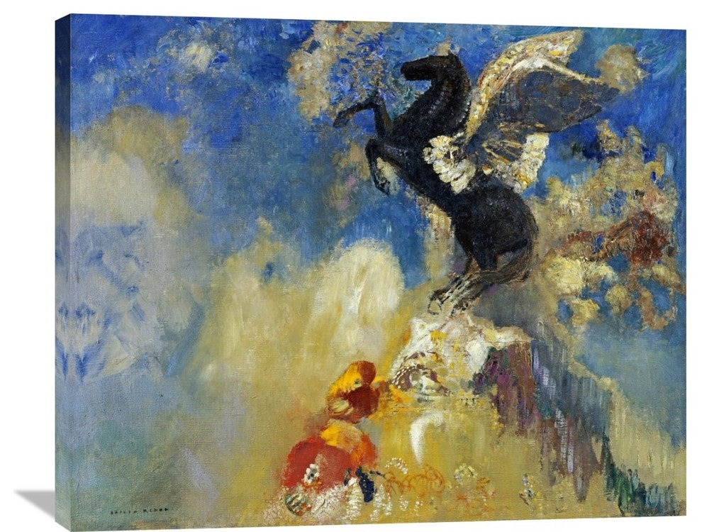 "The Black Pegasus" Artwork, 36" x 29"